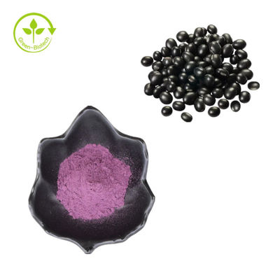 জৈব প্রাকৃতিক উদ্ভিদ নির্যাস 25% Anthocyanins পাউডার কালো বিন নির্যাস