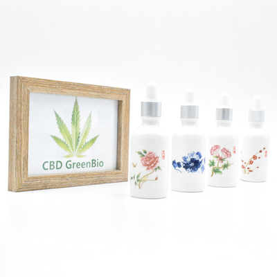 ল্যাব টেস্ট 500mg 3000mg CBD টিংচার অয়েল 5% 10% 20% 30% ক্রনিক পেইন সিবিডি তেল