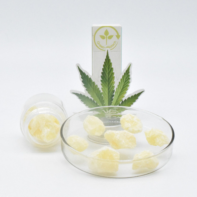 উচ্চ বিশুদ্ধতা CBD মোম চূর্ণ CBD কাঁচামাল ব্যথা উপশম