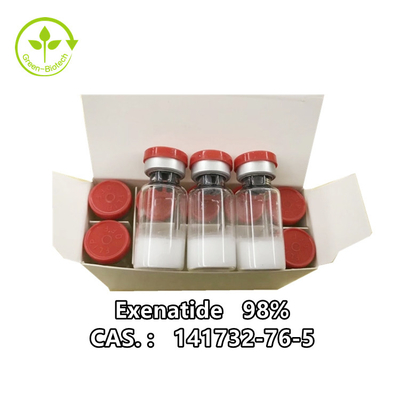 10mg/বোতল 1g/বোতল 10 বোতল/বক্স 98% Exenatide পাউডার ক্যাস 141732-76-5