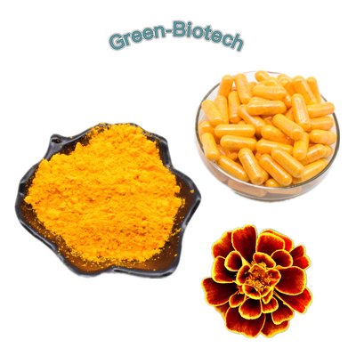 প্রাকৃতিক রঙ গাঁদা নির্যাস Xanthophyll Lutein Zeaxanthin পাউডার