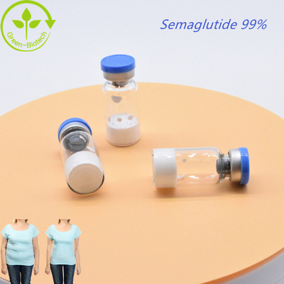 ওজন কমানোর জন্য 2mg 5mg 10mg উচ্চ বিশুদ্ধতা 98% টিরজেপ্যাটাইড Semaglutide
