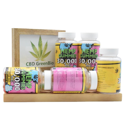 GMP COA 25mg CBD আঠালো ভোজ্য হেম্প ক্যানাবিস অ্যান্টি ইনফ্ল্যামেটরি