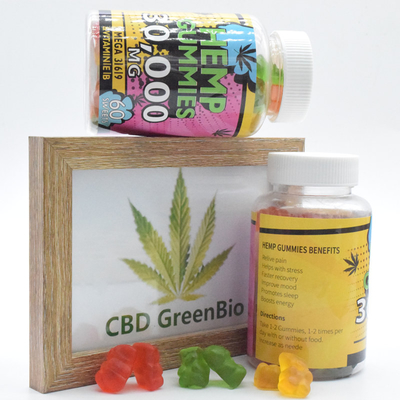 25mg ব্রড স্পেকট্রাম CBD Gummies উদ্বেগ মুক্তি জৈব প্রিমিয়াম