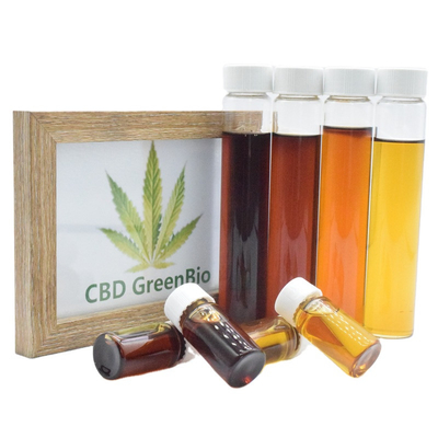 ব্রড স্পেকট্রাম উদ্বেগ কমায় CBD কাঁচা তেল 500mg 1000mg 2000mg
