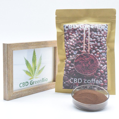 GreenBio 100g ফুল স্পেকট্রাম CBD কফি ভেষজ নির্যাস ব্যথা রিলিজ