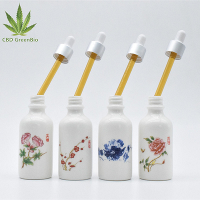 ল্যাব টেস্ট 500mg 3000mg CBD টিংচার অয়েল 5% 10% 20% 30% ক্রনিক পেইন সিবিডি তেল