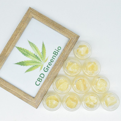 শণ ফুল নিষ্কাশন বিশুদ্ধ CBD মোম 95% ড্যাবিং জন্য HPLC পরীক্ষা করা হয়েছে