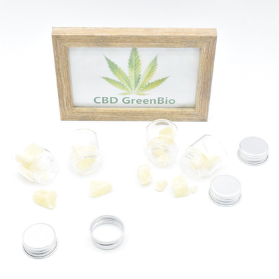 শণ ফুল নিষ্কাশন বিশুদ্ধ CBD মোম 95% ড্যাবিং জন্য HPLC পরীক্ষা করা হয়েছে