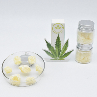 উচ্চ বিশুদ্ধতা CBD মোম চূর্ণ CBD কাঁচামাল ব্যথা উপশম