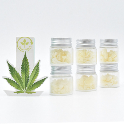 উচ্চ বিশুদ্ধতা CBD মোম চূর্ণ CBD কাঁচামাল ব্যথা উপশম