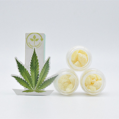 উচ্চ বিশুদ্ধতা CBD মোম চূর্ণ CBD কাঁচামাল ব্যথা উপশম