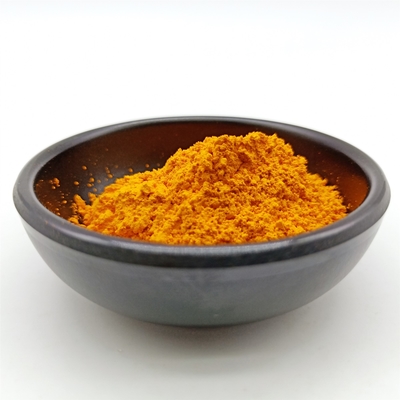 CAS 458-37-7 জৈব হলুদ নির্যাস পাউডার 95% কারকিউমিন কমলা হলুদ
