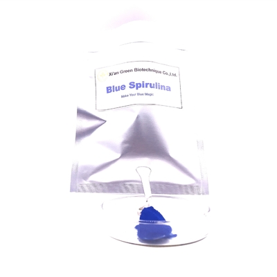 0.1g/1000ml খাঁটি ব্লু স্পিরুলিনা পাউডার স্মুদিস E6 এর জন্য ইমিউন সিস্টেমের প্রচার