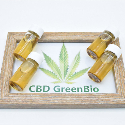 বিশুদ্ধ জৈব CBD ডিস্টিলেট অয়েল THC বিনামূল্যে 80% ঘুমের জন্য সহায়তা