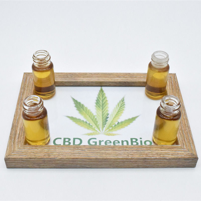 বিশুদ্ধ জৈব CBD ডিস্টিলেট অয়েল THC বিনামূল্যে 80% ঘুমের জন্য সহায়তা
